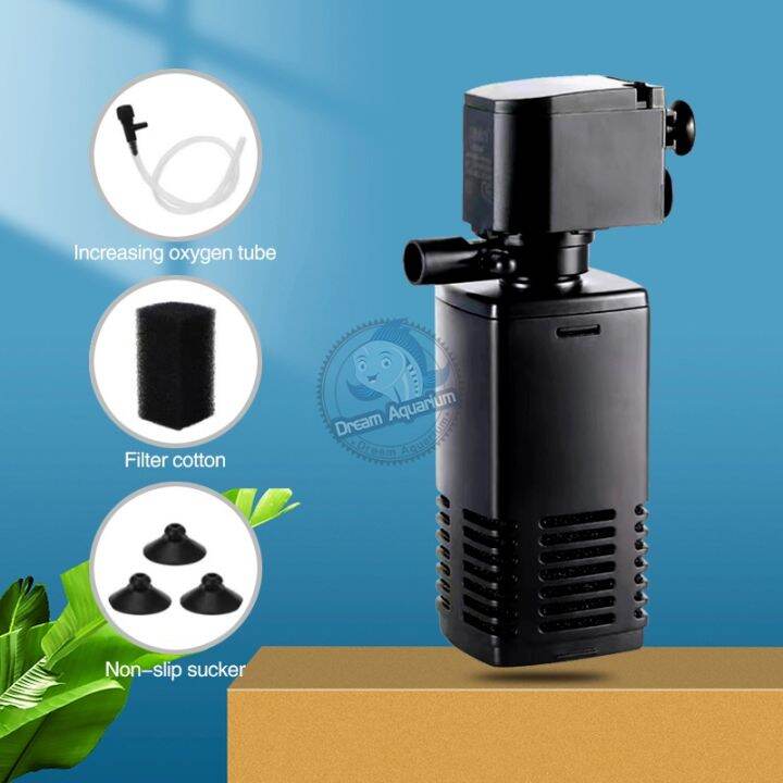 3 in 1 Aquarium Filter For Fish Tank Aquarium Oxygen With Filter ...