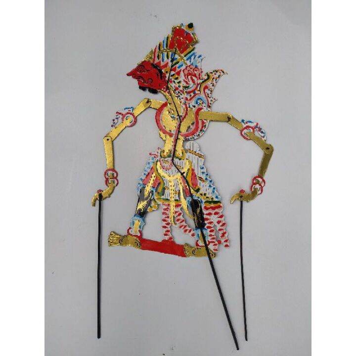 Wayang Kulit Kertas Mainan Baladewa Bolodewo 55 Cm Lazada Indonesia