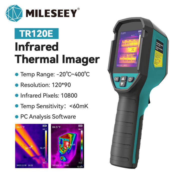 Mileseey thermal Imaging Camera TR120E with PC Analysis Software 120*90 ...