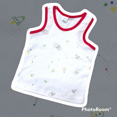 Little home baby เสื้อกล้ามรู 4.0 Super Cooling เสื้อกล้ามเด็กลายการ์ตูน  🧊ยิ่งใส่ยิ่งเย็น 🧊