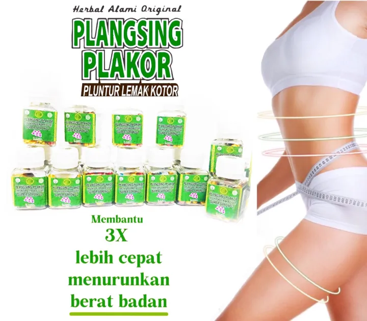 Jamu Kurus Pelangsing Alami Pelakor Peluntur Lemak Kotor Lazada