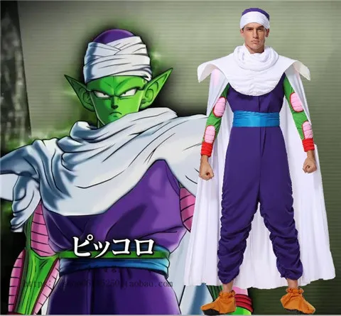 Cosplay Masculino Cosplay Piccolo Traje De Halloween