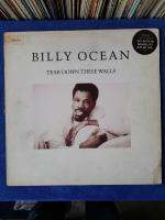 BILLY OCEAN  TEAR DOWN THESE WALLS  00698 แผ่นต้นฉบับเดิม แผ่นเสียง vinyl Lp 33rpm 12"สภาพกำลังฟังได้ดีได้รับการตรวจสอบ