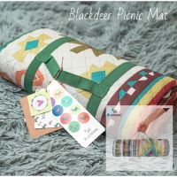 Size L ขนาด  200x200 cm Blackdeer Picnic Mat ผ้าปูนั่ง กันน้ำ ลายโบฮีเมี่ยน จาก Blackdeer