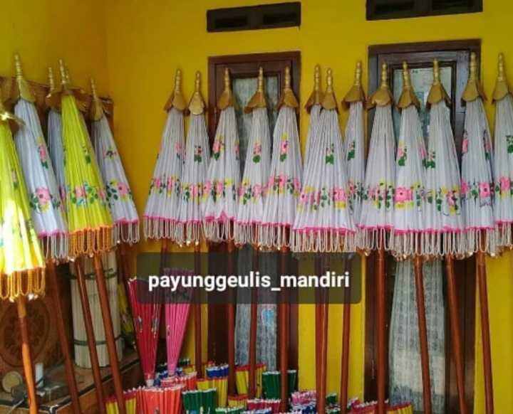 Payung Pengantin Diameter 115cm • Payung Tradisional Payung Geulis