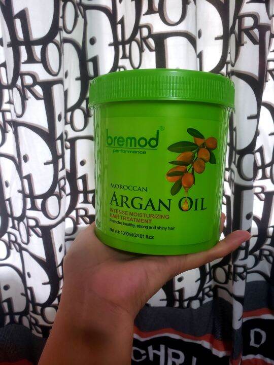 bremod argan oil moisturizing hair treatment Lazada PH