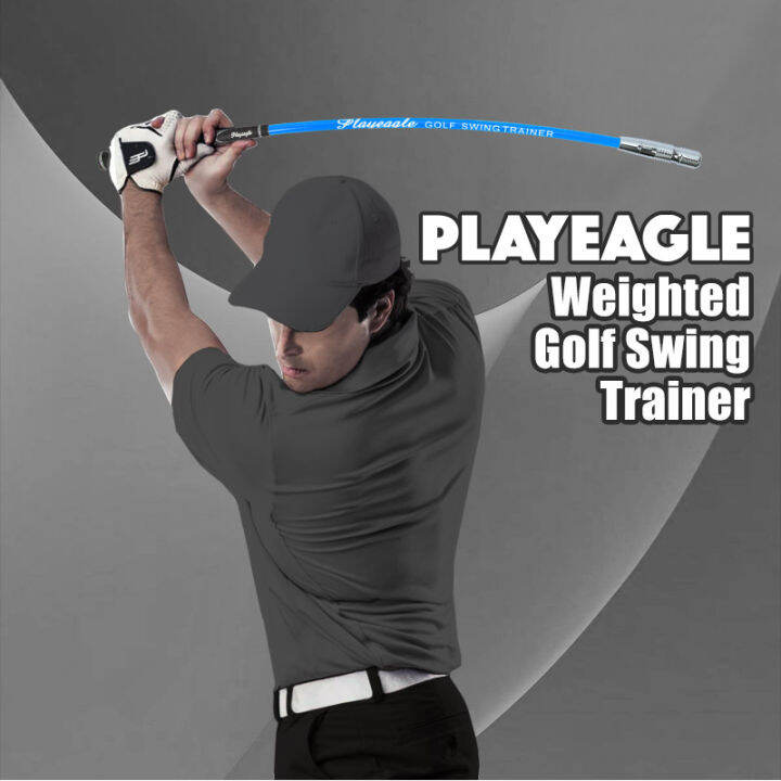 PLAYEAGLE ผู้ฝึกวงสวิงกอล์ฟ Golf Swing Trainer Aid for Strength and