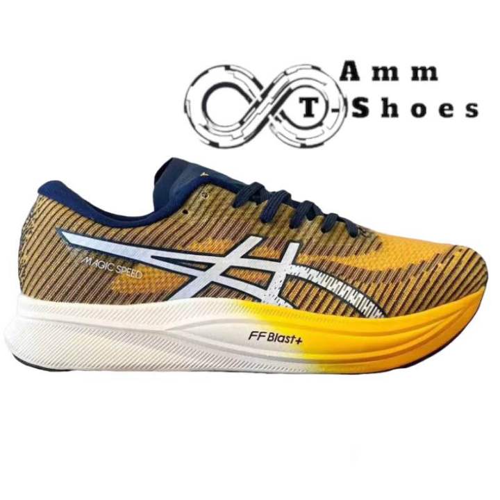 รองเท้าวิ่งmagic-speed-2-size37-45-yellow-รองเท้าวิ่งผู้หญิง-รองเท้าวิ่งผู้ชาย