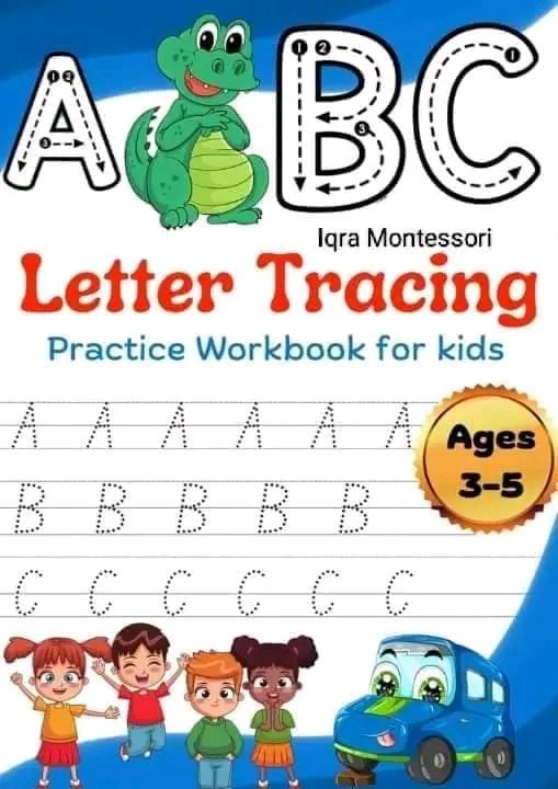 ABC Letter Tracing practice (Montesorri System)worksheet for kids ...