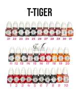 สี T TIGER สีทีไทยเกอร์ ขนาด 5ml ขวดเล็ก