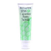 โฟมล้างหน้า ผสมสารสกัดแตงกวา ลดสิวเสี้ยน เนียนนุ่ม สครูเพิลส์  Scruples Young Natural Cucumber Foam Scrub รุ่น SCB-3801L