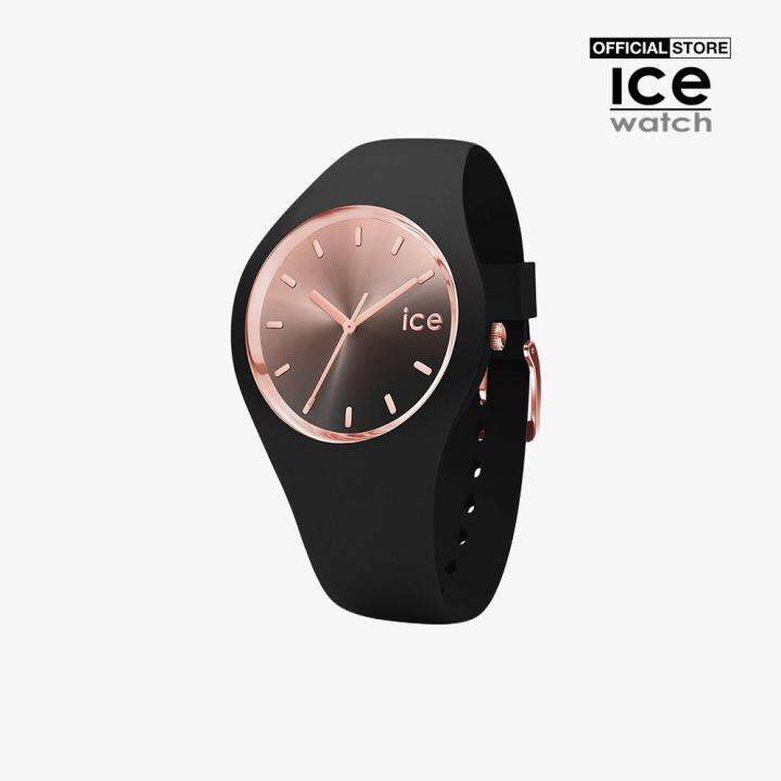 Đồng hồ nữ ICE mặt tròn dây silicon 40mm 015748-0000-01