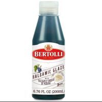 เบอร์ทอลลี่ บัลซามิลผสมน้ำส้มสายชูโมเดน่า Bertolli Balsamic Glaze With Vinegar of Modena 200ml