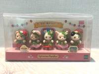 ซิลวาเนียน ตุ๊กตา ?สินค้าใหม่? Sylvanian Families Strawberry Baby 5 Doll Set เบบี้ ในชุด สตรอเบอร์รี่ มือ1