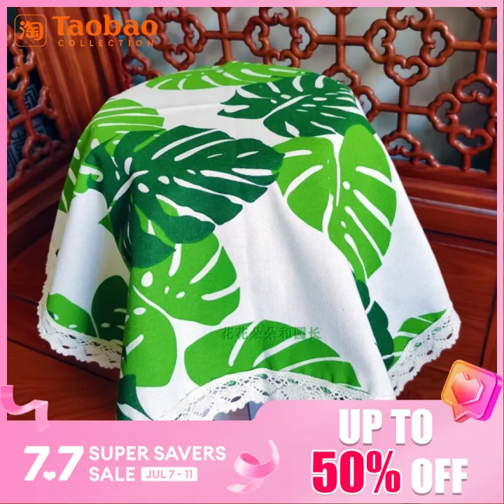 round Rice Cooker Dust Cover Cloth Air Fryer Coffee Machine Protective