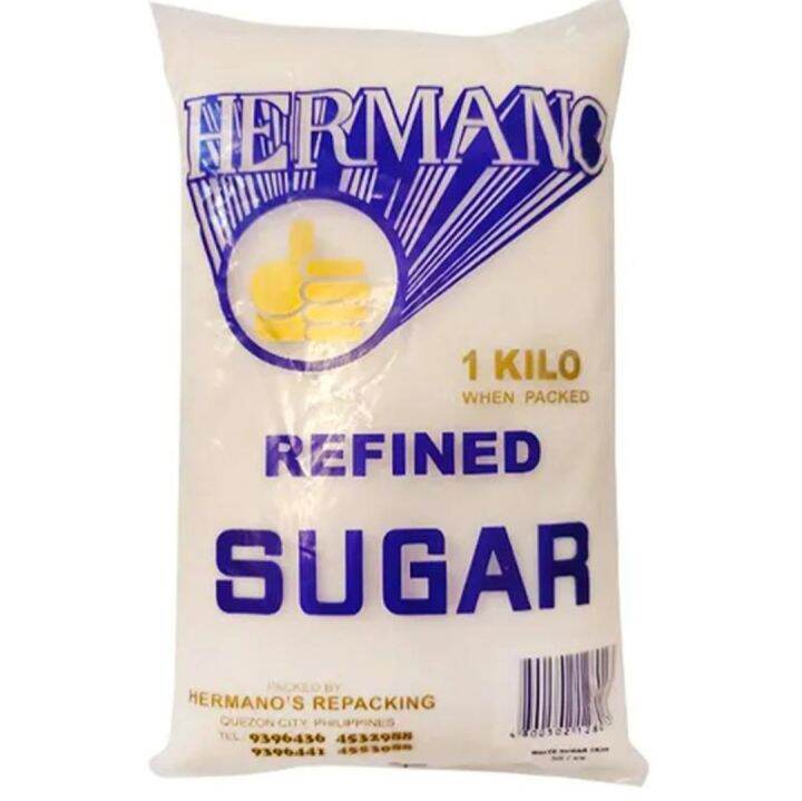 Hermano Sugar 1kg per pack Refined, Brown and Premium Raw Lazada PH