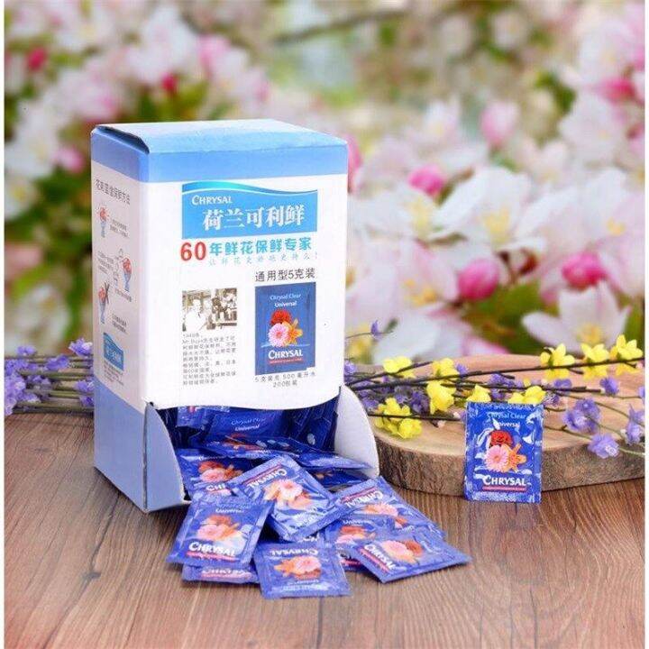 Flowers Preservative Powder Extender Universal Chrysal Rose Extension