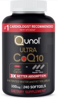 ⭕️ของแท้100%??บำรุงหัวใจ❤️Qunol Ultra CoQ10 100mg, 240 softgels