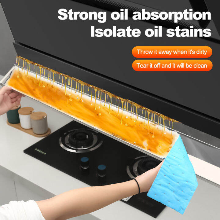 Hood Oil Absorbing Cotton Disposable Range Hood Grease Filter Paper