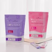 คอลลาริช คอลลาเจนกรอกปาก Colla Mixed Pomegranate extract &amp; Colla Zinc Mixed Gotu Kola by Colla rich 1ถุงมี15ซอง