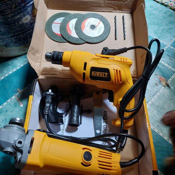 DEWALT DRILL AND GRINDER SET Lazada PH