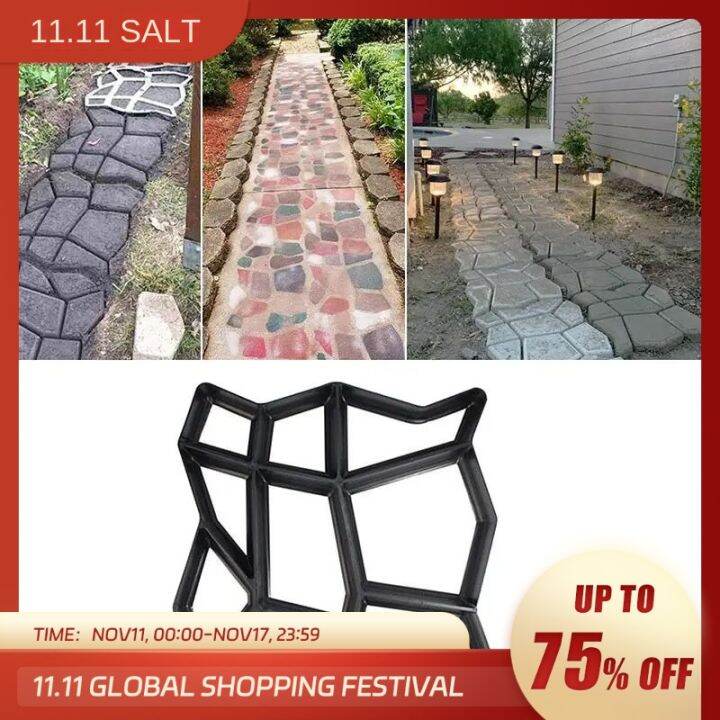 Pathmate Stone Mold Paving Pavement Concrete Molds Stepping Stone Paver