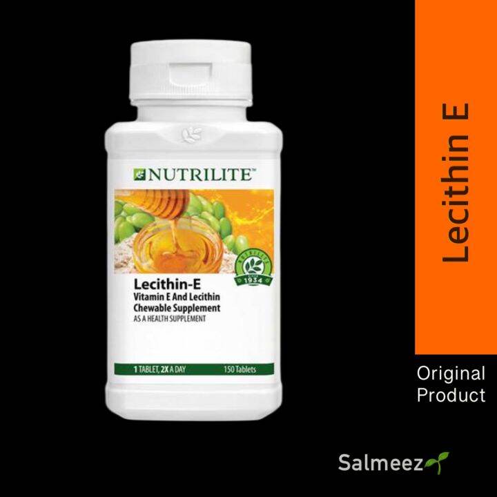 Amway Nutrilite Lecithin E 150 Tablets Loss Weight Badan Kurus Expire