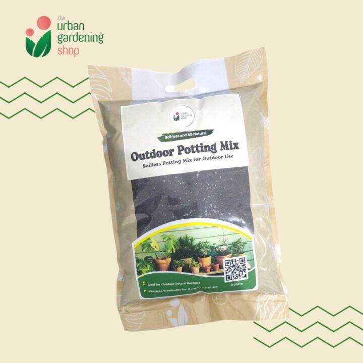 8liter PREMIUM OUTDOOR POTTING MIX Soilless Potting Mix for Outdoor