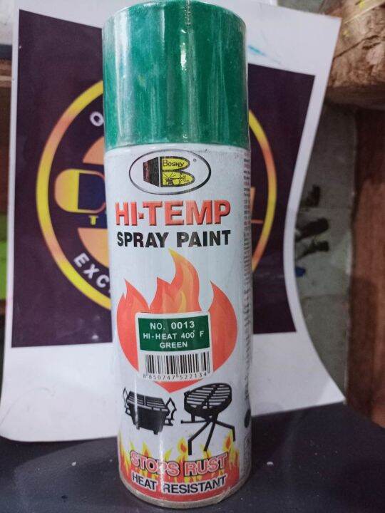 HITEMP SPRAY PAINT GREEN Lazada PH