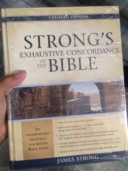 STRONG'S Exhaustive CONCORDANCE BIBLE Lazada PH