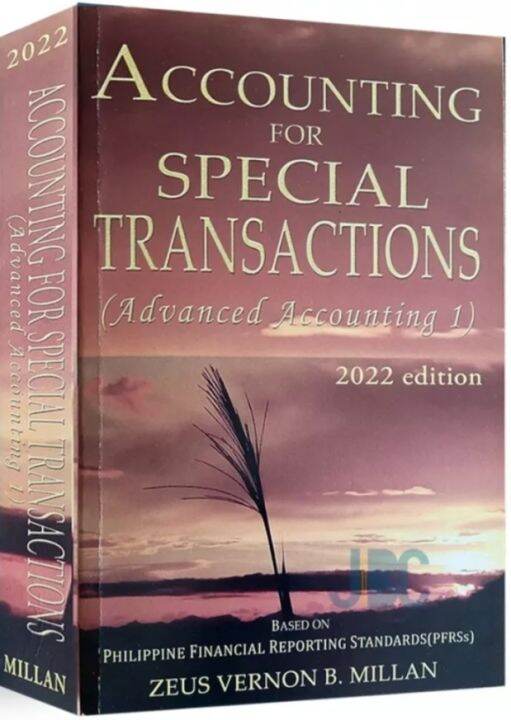 Accounting For SPECIAL TRANSACTIONS( Advanced Acounting 1 2021 Edition ...