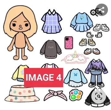 Toca Boca Body In 2023 Paper Doll Template, Paper Doll