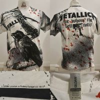 เสื้อวง METALLlCA ลิขสิทธิ์แท้ 100% ป้ายGILDAN UK