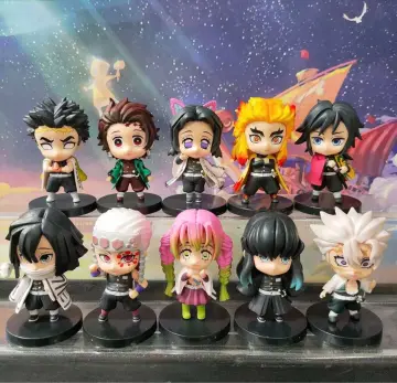 Cuteanime 100% Original Megahouse Demônio Slayer Chibi Figura Pvc