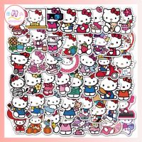 ?สติ๊กเกอร์Kitty H 139 ไม่ซ้ำแบบ50ชิ้น คิตตี้สำหรับตกแต่ง DIY หรือเป็นของแถมแจกลูกค้า สติ๊กเกอร์สีสวย ไดคัทอย่างดี สติกเกอร์ติดมือถือ ติดโน๊ตบุ๊ค ติดแก้วน้ำ ติดกระเป๋า