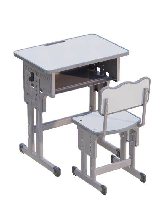 School Single Desk Junior High School Junior Desk Chair Home Adjustable