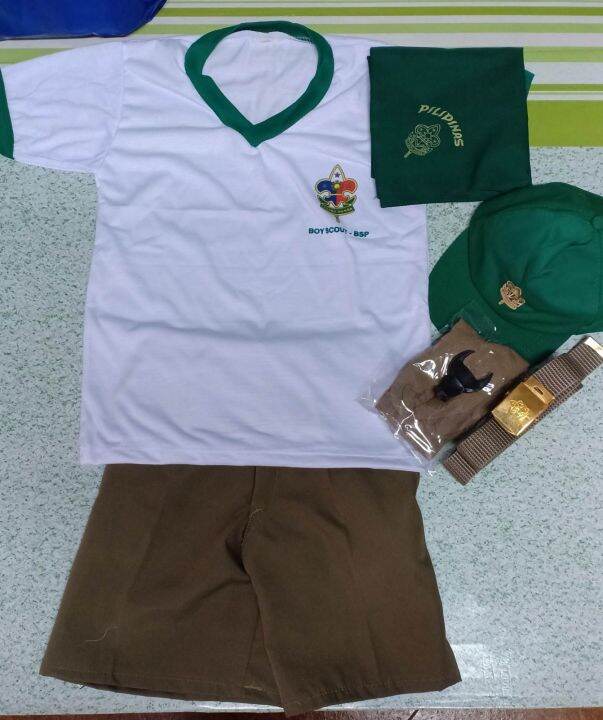 BOY SCOUT UNIFORM SET (grade4grade6) Lazada PH