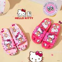 สินค้าพร้อมส่ง ?รองเท้าแตะเด็ก ลายHello Kitty ? พื้นยางใส่สบาย #KT04