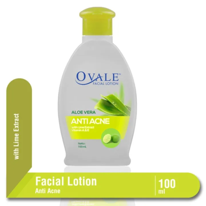 Ovale Facial Lotion Anti Acne 100 ml Lazada Indonesia