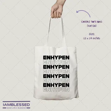 ENHYPEN UPDATES on X: ❤️ EN-LOVER CLUB TOTE KIT ╰➤ Variations: • Mini Box  Tote - PHP 499 (USD 9) • Everyday Tote - PHP 449 (USD 8) • Basic Tote 