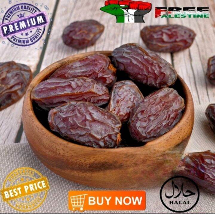 Kurma Medjool Jumbo Palestine. 1000gm.1kg/ Ready Stock | Lazada