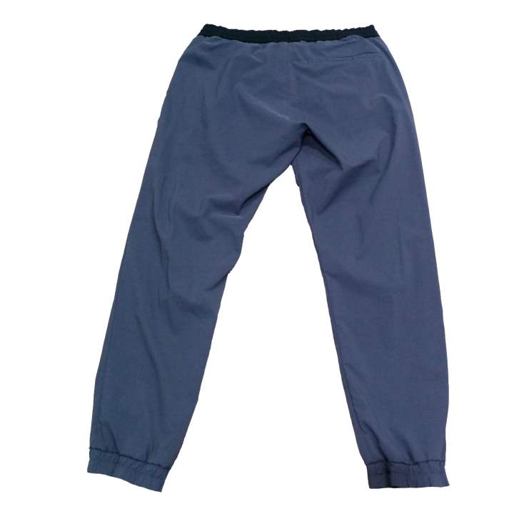 uniqlo-กางเกงขายาว-จั๊มเอว-ติดกระดุม-ทรงสวย-ผ้าใส่สบาย-มือสองสภาพดี-สีเทา