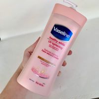 [1ขวด] vaseline healthy white UV  lightening body lotion 725ml.