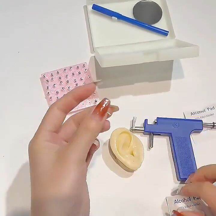 【1-year warranty】Original Safety Painless Hole Piercing Machine Body ...