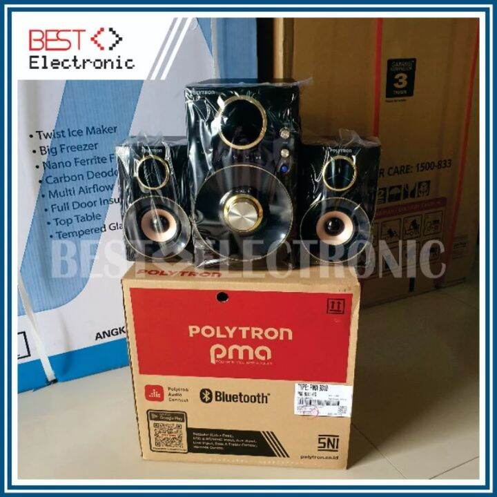 Speaker Aktif Polytron Pma 9310 Pma 9310 Pma9310 Bluetooth Lazada