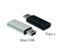 USB C To Mini USB 2.0ประเภท C หญิงไปยัง Mini USB ชายแปลงสำหรับ GoPro MP3เครื่องเล่น dash Cam กล้อง GPS