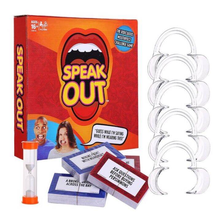 Speak Out Game Party Game Speak Out Guessing Game Guesse The Phrase