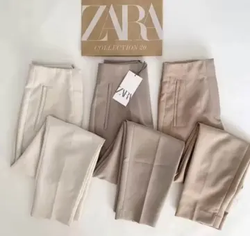 Shop Trouser Pants Woman Zara with great discounts and prices online - Dec  2023