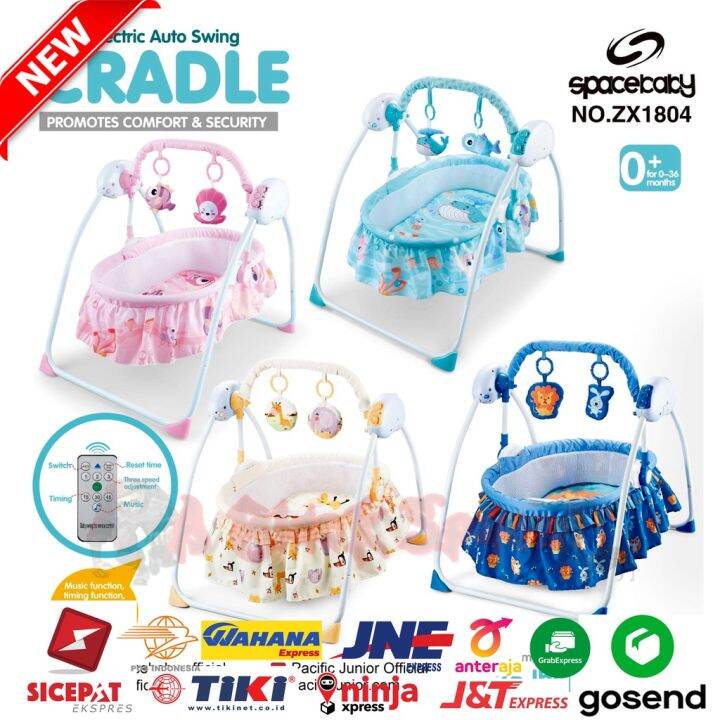 Baby Swing Space Baby Cradle Swing Electric ZX1804/Pacific PC 1920