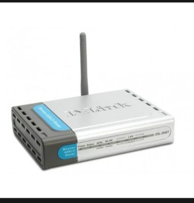 D-Link DSL-2640T, 54Mbps Wireless ADSL 2/2+ Router with Built-in Modem, 4-port 10/100Mbps Switch